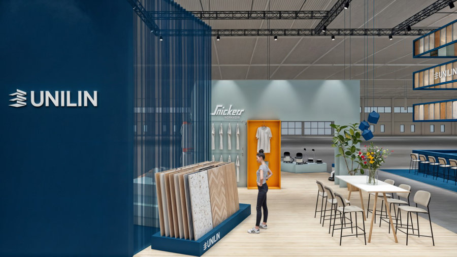 Artist impression presentatie Unilin. Artist impression presentatie Unilin