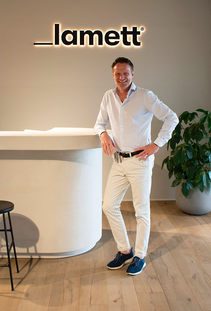 Berry Veldmans, Sales Director voor Lamett in Nederland. (Foto: Lamett) Berry Veldmans Sales Director voor Lamett in Nederland