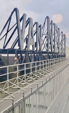Het in het oogspringende naambord Van Nelle. Het in het oogspringende naambord Van Nelle