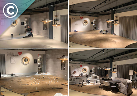 Bij Eijerkamp worden de nieuwe vtwonen Stijl Studio's momenteel voorzien van de vtwonen by floorlife PVC-vloeren van Cotap. Bij-Eijerkamp-worden