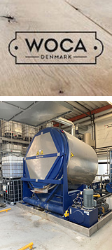 Nieuwe industriele wasmachine