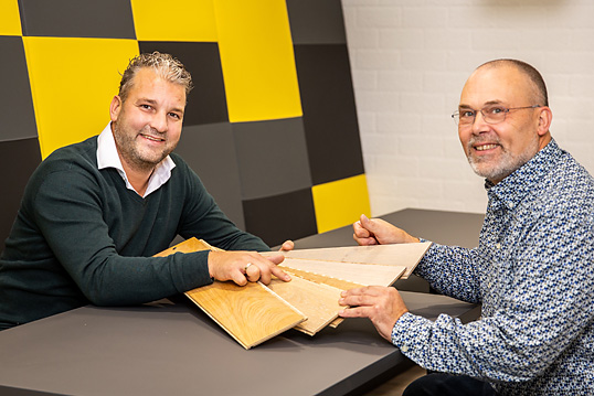 Rick de Vries en Frank Linde