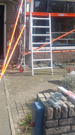 De vergunde bouwkosten voor het verbouwen van woningen
