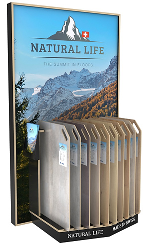 Natural Life display compleet met folder en borden