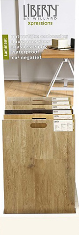 Nieuwe laminaarcollectie Liberty Xpressions display