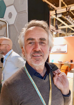 Rolf Bakker (Moso):”Dit is een mooie beurs om inspiratie op te doen en de laatste trends te bekijken.” Rolf Bakker Moso