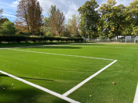 Dit geavanceerde grasmatsysteem zorgt voor een opmerkelijke flexibiliteit. tarkett field