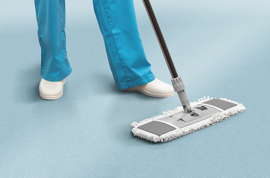 ‘Noracare’ van nora® by Interface heeft als eerste rubberen vloer ter wereld een gouden Cradle-to-Cradle certificering behaald. Screenshot interface noracare