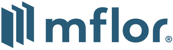 Logo mflor blauw