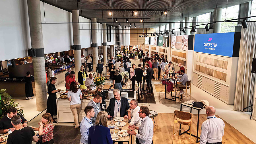 Vloerenmerk Quick-Step opent zijn deuren tijdens de Flanders Flooring Days in juni. Quick Step FFD 207 1