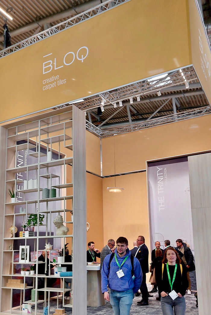 Opvallende stand en presentatie van Bloq - Betap/Condor