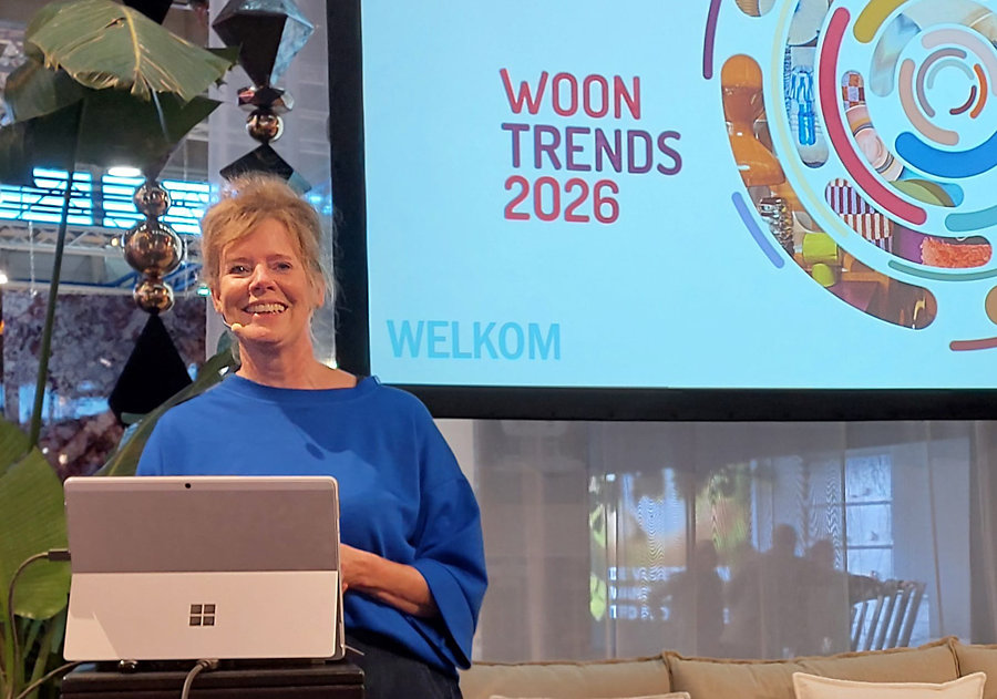 Anna Hutten presenteerde de woontrends 2026