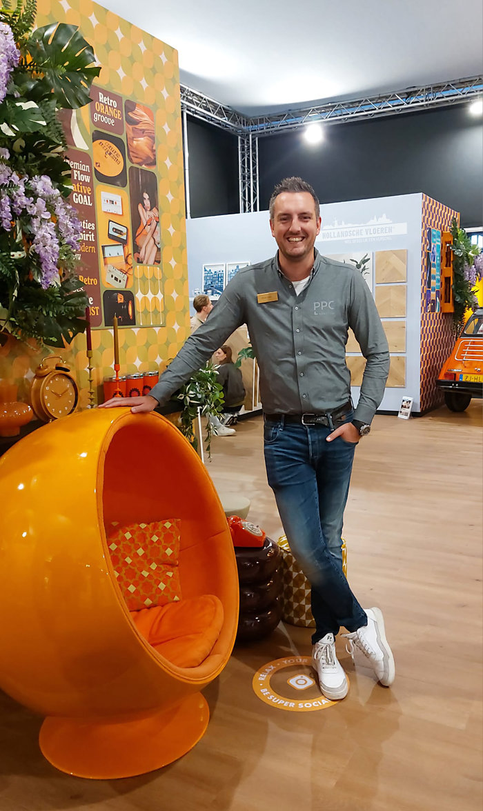 Kevin Kroon is trots op de vernieuwende collectie van PPC